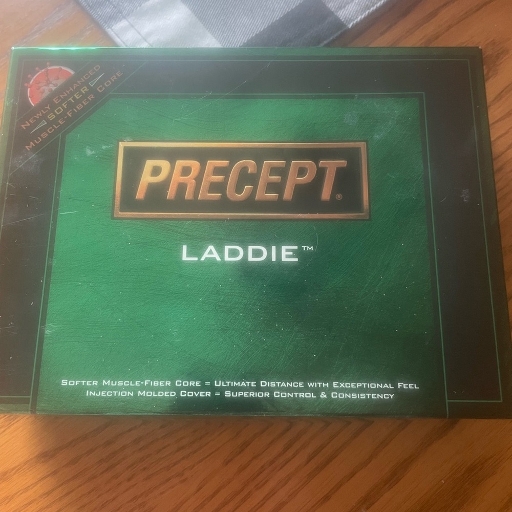 Laddie Precept boxed golf balls 4 sleeves of 3